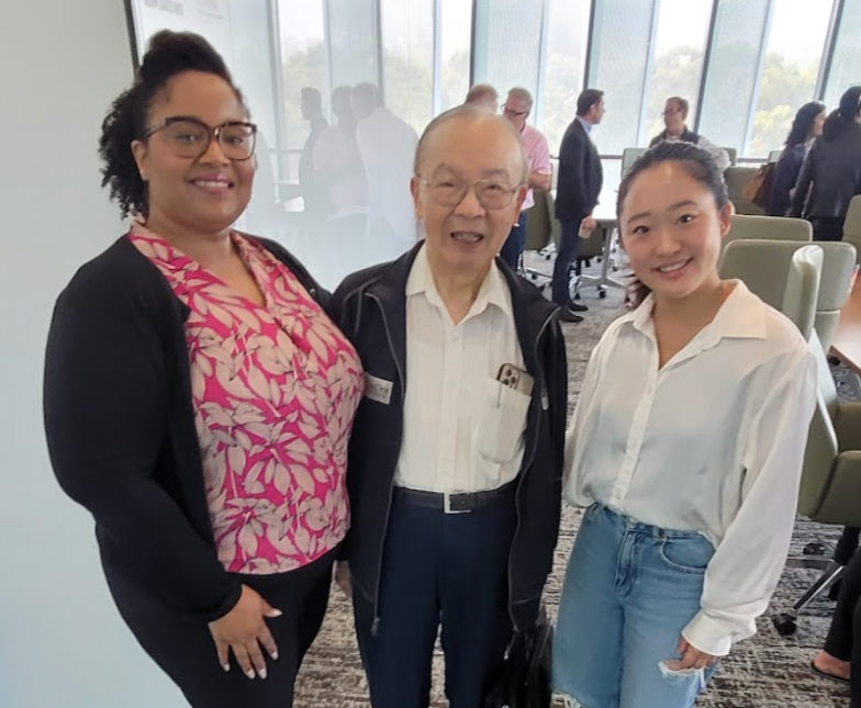 Jiyeon Song (far right) at the 2025 GEMINI Dinner Celebration