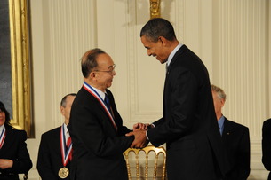 National Medal of Science with Obama